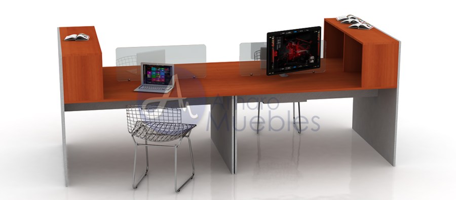 puesto-work-station-soft-cuadruple-cerezo