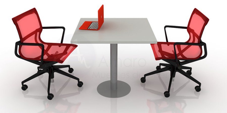 mesas contract rojo19