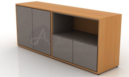 Biblioteca L180x75 NOTTE amaro