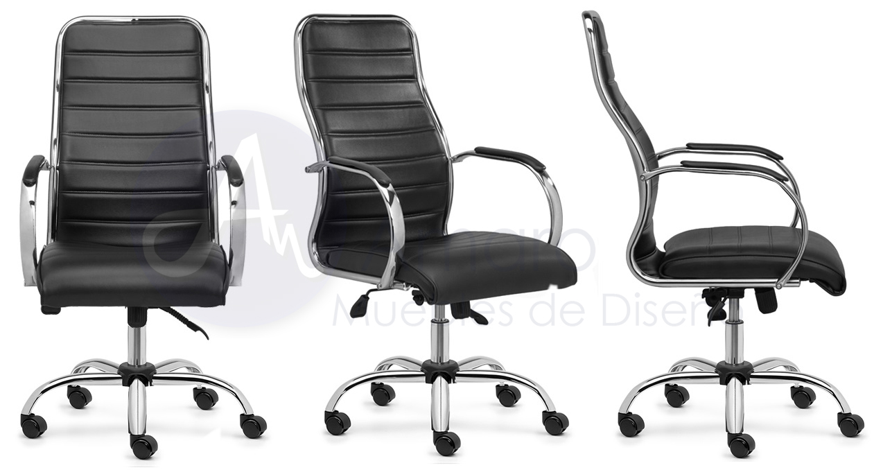 Sillon GRAY negro AMARO